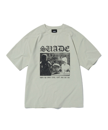 suade（スエード）の「CRACK PRINTED TEE [IVORY]（Tシャツ/カットソー）」