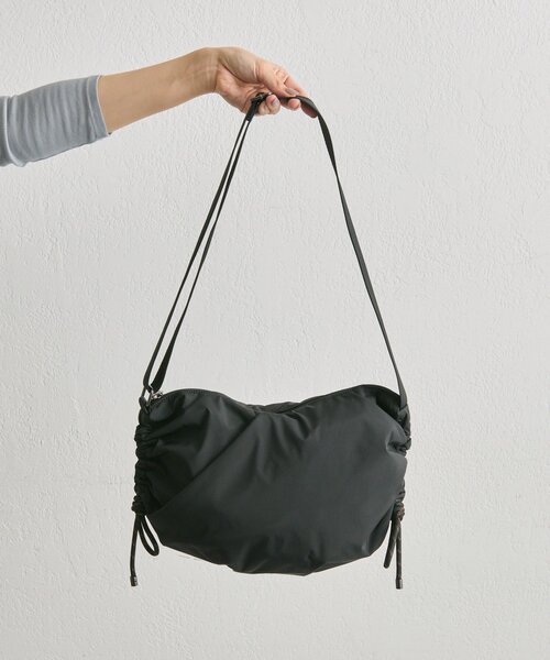 撥水/超軽量300g》ドロストショルダーバッグ（ショルダーバッグ）｜ear