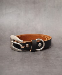 FUNALIVE | 茶芯レザー ナローベルト(ベルト)