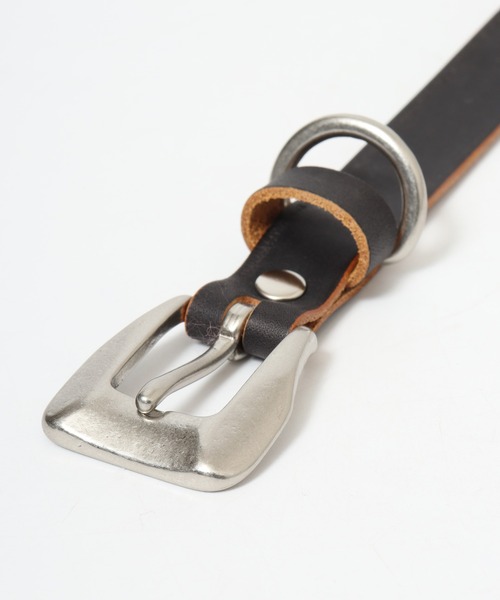 FUNALIVE（ファンアライブ）の「茶芯レザー ナローベルト（ベルト・メンズ・ブラック系/ブラック・FREE）」の5枚目の写真