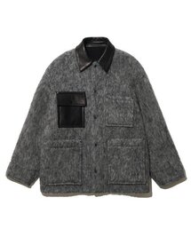 MAYOL（マイヨール）の「ユニセックスウールハーフコート_チャコール（ダッフルコート）」