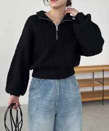 CAPRICIEUX LE'MAGE | ハーフジップニット(ニット/セーター)