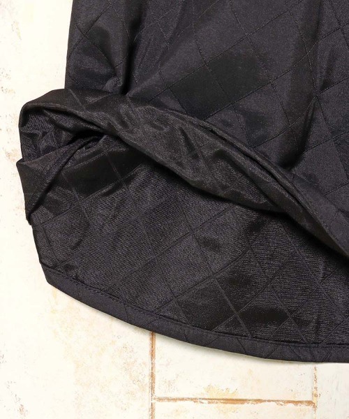 Bleu Bleuet（ブルーブルーエ）の「キルトスカート（スカート・レディース・ブラック/ブラウン・FREE）」の6枚目の写真