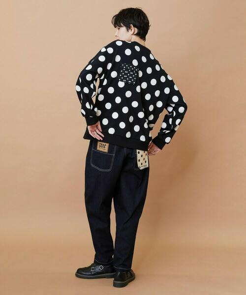 FRAPBOIS(フラボア)の「ポケドット スウェット(スウェット・レディース・ブラック/クリーム・1/2)」の13枚目の写真