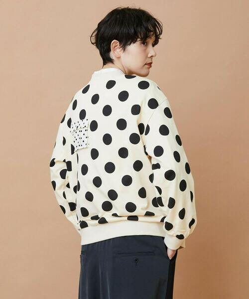 FRAPBOIS(フラボア)の「ポケドット スウェット(スウェット・レディース・ブラック/クリーム・1/2)」の16枚目の写真