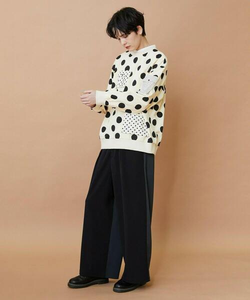 FRAPBOIS(フラボア)の「ポケドット スウェット(スウェット・レディース・ブラック/クリーム・1/2)」の19枚目の写真