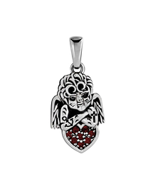 ANONYMOUS ARTISAN（アノニマスアルティザン）の「Angel of Love Pendant - Red（ブローチ/コサージュ）」