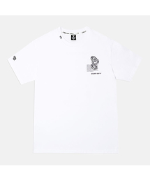 CORALIAN（コラリアン）の「Ellipse Artwork Cotton T-shirt White（Tシャツ/カットソー）」