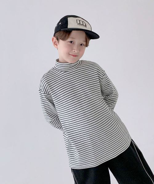 BERRYCLOSET（ベリークローゼット）の「[起毛] ハリボ ST ポーラTシャツ（Tシャツ/カットソー・レディース・ブラック/アイボリー・11号/13号/17号/7号/15号/09号）」の4枚目の写真