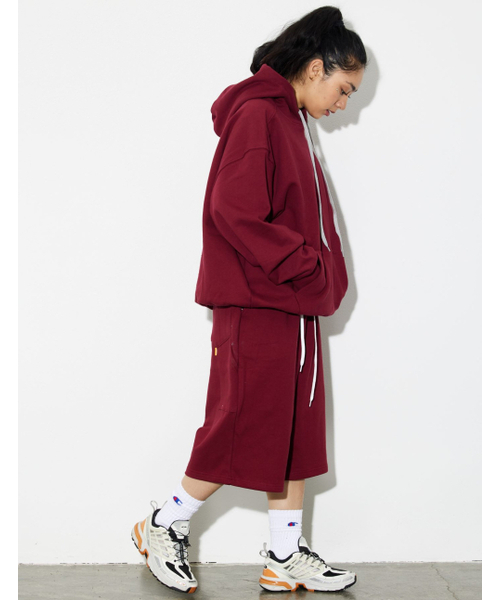 PHILIPPAKER(フィリップペイカー)の「カーペンター バミューダ スウェット 8部パンツ バーガンディ(その他パンツ・メンズ・その他・MEDIUM/LARGE/X-LARGE)」の10枚目の写真