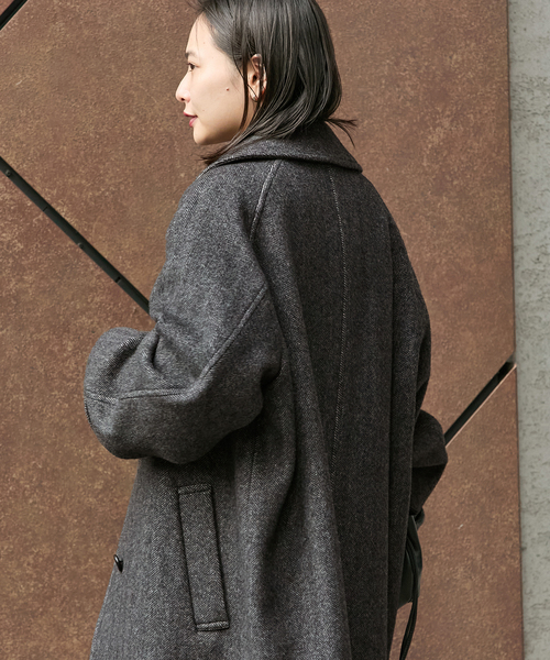 セール】MANTECO Soutien ロングコート（ステンカラーコート