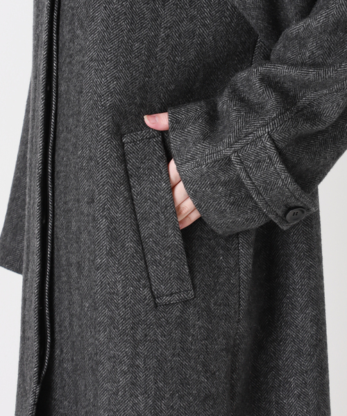 セール】MANTECO Soutien ロングコート（ステンカラーコート