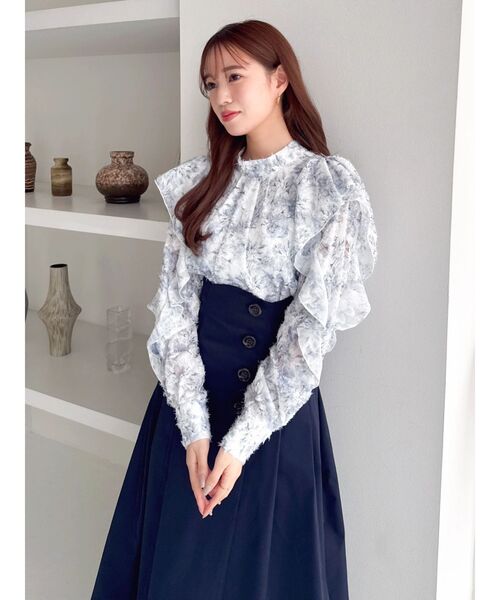 PUFF SLEEVE CORSET FIT ブラウス CORSET FIT ブラウス