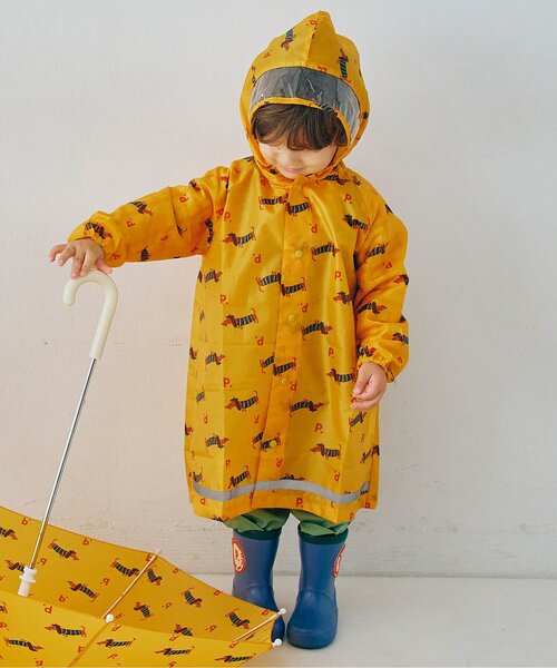 p.premier（ピードットプルミエ）の「雨の日がたのしい総柄レインコート（レインコート/ポンチョ・キッズ・ピンク/イエロー/アイボリー/ブルー・100/120/130/110）」の13枚目の写真
