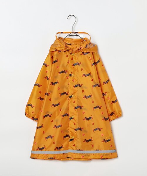 p.premier（ピードットプルミエ）の「雨の日がたのしい総柄レインコート（レインコート/ポンチョ・キッズ・ピンク/イエロー/アイボリー/ブルー・100/120/130/110）」の10枚目の写真