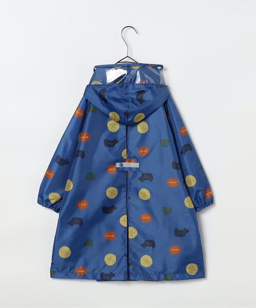 p.premier（ピードットプルミエ）の「雨の日がたのしい総柄レインコート（レインコート/ポンチョ・キッズ・ピンク/イエロー/アイボリー/ブルー・100/120/130/110）」の9枚目の写真