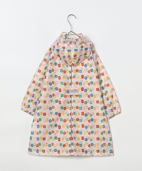 p.premier（ピードットプルミエ）の「雨の日がたのしい総柄レインコート（レインコート/ポンチョ・キッズ・ピンク/イエロー/アイボリー/ブルー・100/120/130/110）」の8枚目の写真