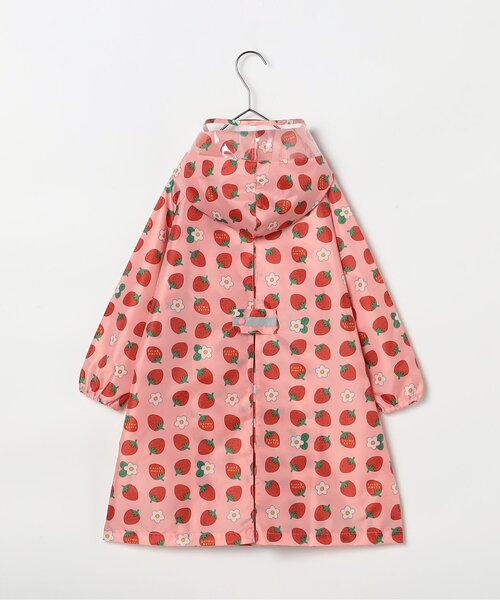 p.premier（ピードットプルミエ）の「雨の日がたのしい総柄レインコート（レインコート/ポンチョ・キッズ・ピンク/イエロー/アイボリー/ブルー・100/120/130/110）」の7枚目の写真