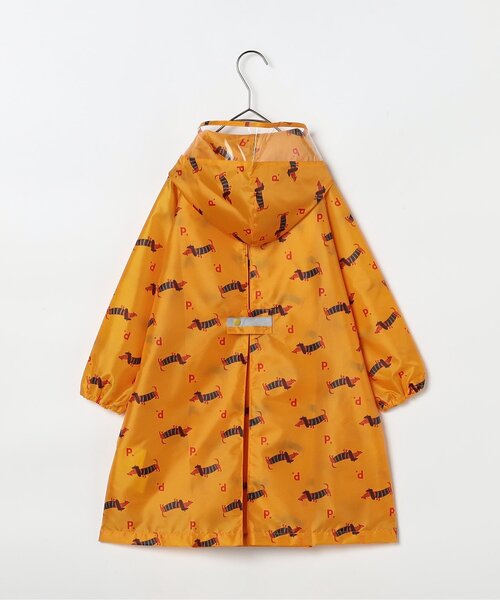 p.premier（ピードットプルミエ）の「雨の日がたのしい総柄レインコート（レインコート/ポンチョ・キッズ・ピンク/イエロー/アイボリー/ブルー・100/120/130/110）」の6枚目の写真