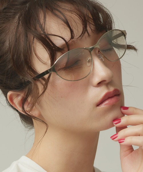 Narcissus（ナルシス）の「カラーレンズサングラス（サングラス・レディース・ピンク/シルバー・FREE）」の2枚目の写真