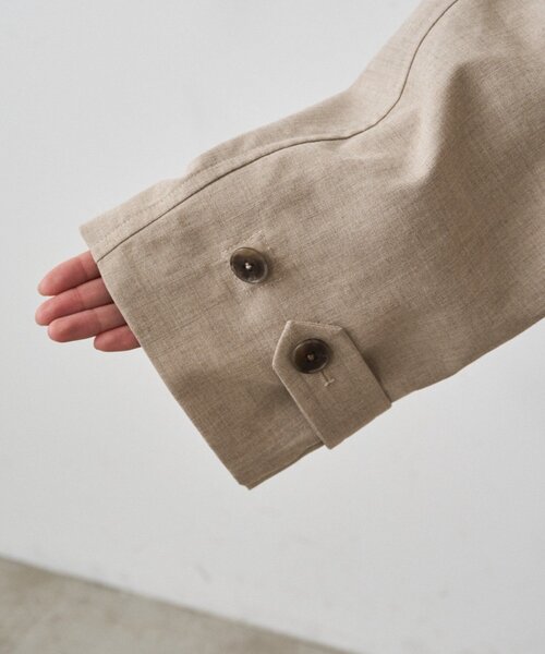 LOUNGEDRESS（ラウンジドレス）の「ミドルトレンチコート（トレンチコート・レディース・ベージュ・FREE）」の17枚目の写真