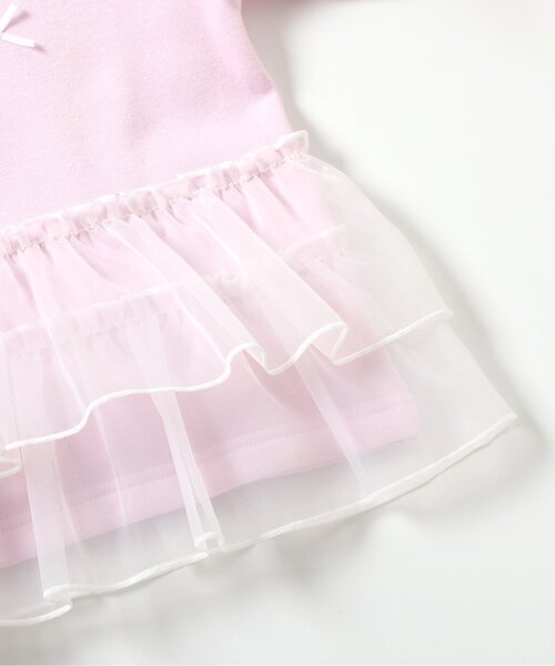 apres les cours（アプレレクール）の「裏シャギーペプラムモチーフトレーナー_ジュニア対応（スウェット・キッズ・ネイビー/アイボリー/ピンク・100/90/80/110/140/130/120）」の18枚目の写真