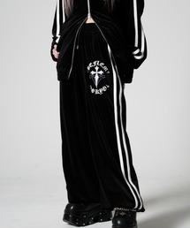 REFLEM（レフレム）の「『REFLEM/レフレム』クロス刺繍ベロアパンツ（その他パンツ）」