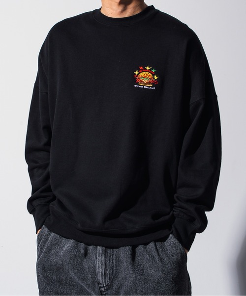 Mark Gonzales(マーク・ゴンザレス)の「Mark Gonzales(マーク ゴンザレス) ワンポイントロゴ プルオーバースウェット / WEB・直営店限定(スウェット・メンズ・ブラック系1/ホワイト系1/ホワイト系2/ブラック系2・M/L/XL)」の20枚目の写真