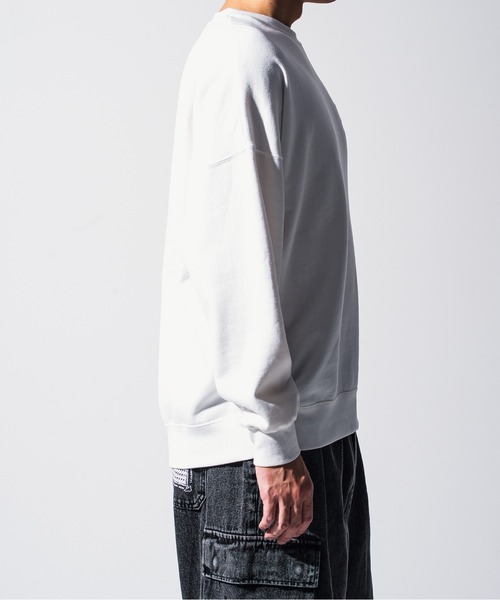 Mark Gonzales(マーク・ゴンザレス)の「Mark Gonzales(マーク ゴンザレス) ワンポイントロゴ プルオーバースウェット / WEB・直営店限定(スウェット・メンズ・ブラック系1/ホワイト系1/ホワイト系2/ブラック系2・M/L/XL)」の14枚目の写真