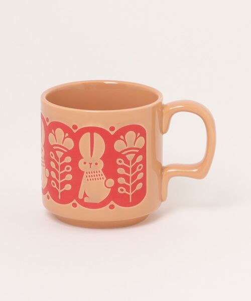 SiNCERE（シンシア）の「pokori MUG アニマルマグ Animal Mug マグカップ（グラス/マグカップ/タンブラー・レディース・グレー/ピンクベージュ/グリーン・ONE SIZE）」の7枚目の写真