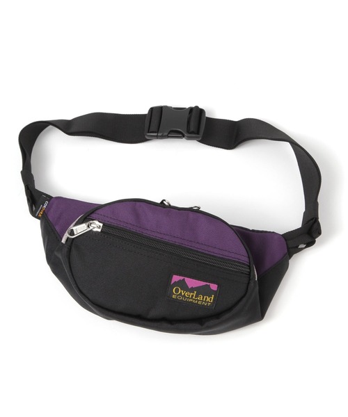 GEORGE'S(ジョージズ)の「【OverLand EQUIPMENT】WAIST BAG(ボディバッグ/ウエストポーチ・メンズ・グレー/ブラック/パープル・FREE)」の3枚目の写真
