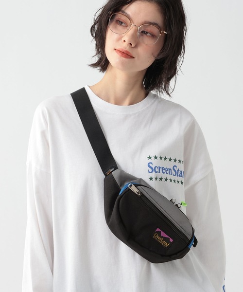 GEORGE'S(ジョージズ)の「【OverLand EQUIPMENT】WAIST BAG(ボディバッグ/ウエストポーチ・メンズ・グレー/ブラック/パープル・FREE)」の2枚目の写真