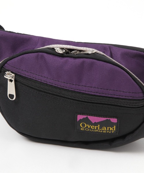 GEORGE'S(ジョージズ)の「【OverLand EQUIPMENT】WAIST BAG(ボディバッグ/ウエストポーチ・メンズ・グレー/ブラック/パープル・FREE)」の9枚目の写真