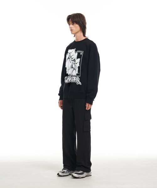 ADDOFF(アドオフ)の「SHATTERED GRAPHIC SWEAT BLACK(スウェット・レディース・その他・LARGE/SMALL/MEDIUM)」の8枚目の写真