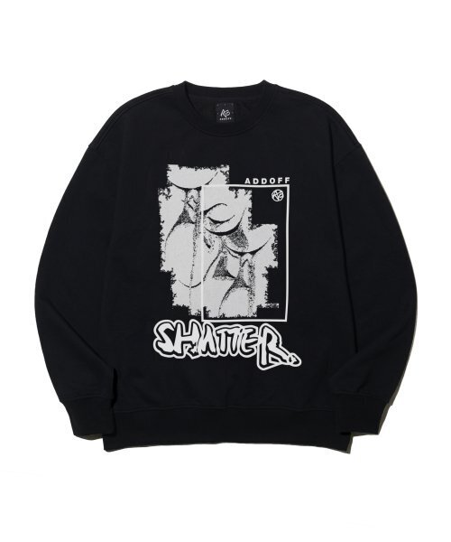 ADDOFF(アドオフ)の「SHATTERED GRAPHIC SWEAT BLACK(スウェット・レディース・その他・LARGE/SMALL/MEDIUM)」の11枚目の写真