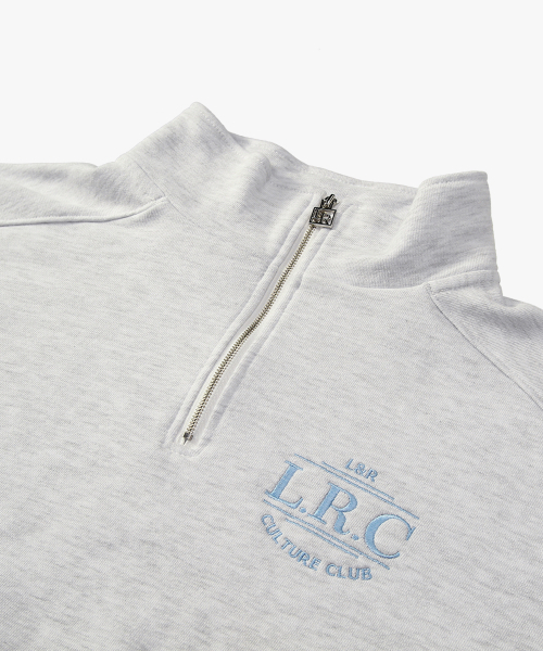 LOSSYROW（ロッシロー）の「L.R.C Half zip-up sweatshirt White Merange（スウェット・レディース・その他・FREE）」の6枚目の写真