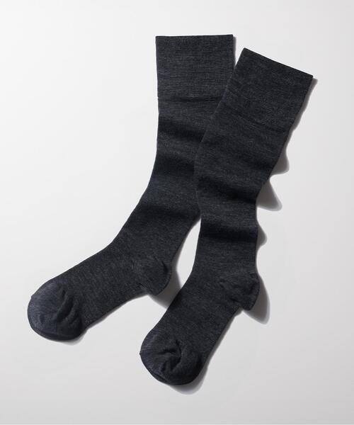 RODE SKO（ロデスコ）の「MAEE　コンプレッションプレミアムウールソックス（ソックス/靴下・レディース・グリーン系その他/オートミール/グレー系その他・MEDIUM）」の2枚目の写真