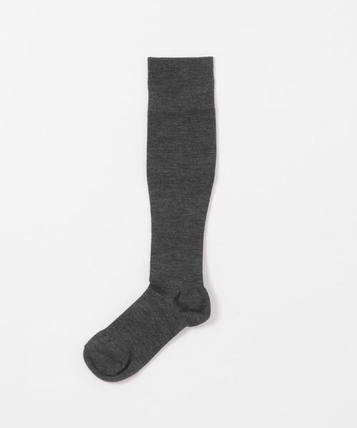 RODE SKO（ロデスコ）の「MAEE　コンプレッションプレミアムウールソックス（ソックス/靴下・レディース・グリーン系その他/オートミール/グレー系その他・MEDIUM）」の9枚目の写真