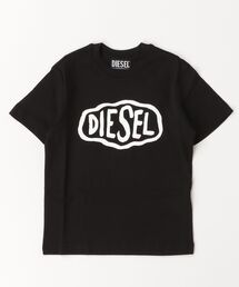 DIESEL KIDS（ディーゼルキッズ）の「DIESEL（ディーゼル）Kids & Junior ブランドロゴ半袖Tシャツカットソー（Tシャツ/カットソー）」