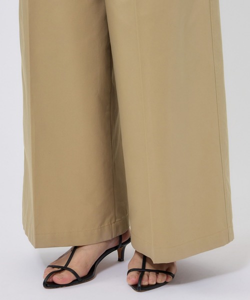 BABYLONE（バビロン）の「シャンブレー2タックチノパンツ（チノパンツ・レディース・ブラック/ベージュ・36inch/38inch）」の21枚目の写真