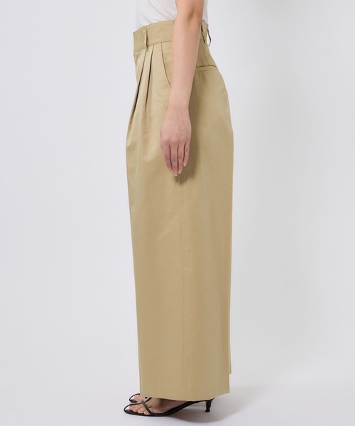 BABYLONE（バビロン）の「シャンブレー2タックチノパンツ（チノパンツ・レディース・ブラック/ベージュ・36inch/38inch）」の15枚目の写真