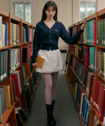 ROLAROLA（ロラロラ）の「RIBBON BALLOON SKIRT WHITE（スカート）」