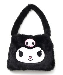 Kuromi（クロミ）の「atmos pink x KUROMI Faux Fur Bag / アトモスピンク クロミ フォー ファー バッグ 【SP】（ショルダーバッグ）」