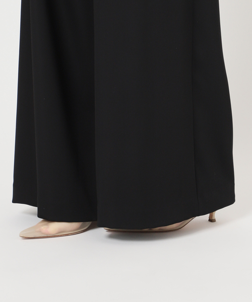 plage（プラージュ）の「Tuck Wide パンツ（その他パンツ・レディース・ホワイト/ブラック・36/38/34）」の4枚目の写真