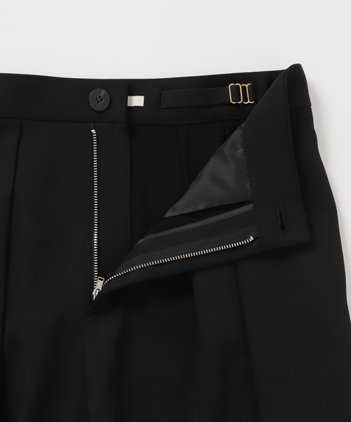 plage（プラージュ）の「Tuck Wide パンツ（その他パンツ・レディース・ホワイト/ブラック・36/38/34）」の6枚目の写真