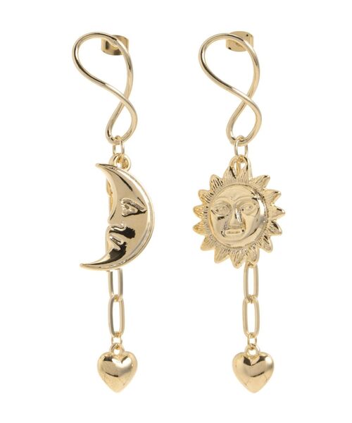 EVRIS（エヴリス）の「ORIGINAL SUNNY ピアス（ピアス（両耳用）・レディース・シルバー/ゴールド・FREE）」の2枚目の写真