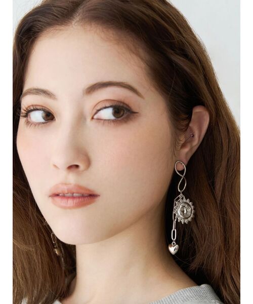 EVRIS（エヴリス）の「ORIGINAL SUNNY ピアス（ピアス（両耳用）・レディース・シルバー/ゴールド・FREE）」の6枚目の写真