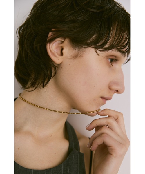 un/neu（アンノイ）の「メタルビーズシンプルネックレス（ネックレス・レディース・シルバー/ゴールド・FREE）」の12枚目の写真