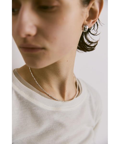 un/neu（アンノイ）の「メタルビーズシンプルネックレス（ネックレス・レディース・シルバー/ゴールド・FREE）」の8枚目の写真