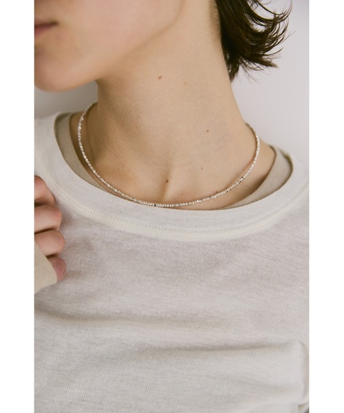 un/neu（アンノイ）の「メタルビーズシンプルネックレス（ネックレス・レディース・シルバー/ゴールド・FREE）」の10枚目の写真